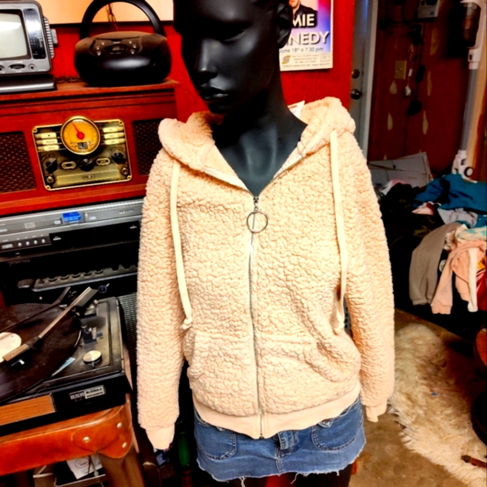 NWT Dusty Rose Hooded Sweatshirt